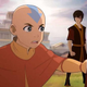 Aang and Zuko.
